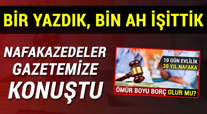 Bir yazdık, bin ah işittik
turkiyegazetesi.com.tr/yasam/534972.a…