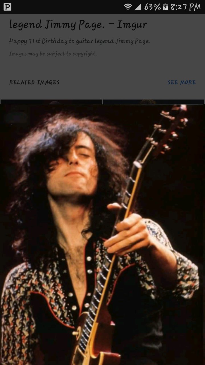 Happy birthday to one of the members of the greatest Rock and roll group of all time Jimmy Page     