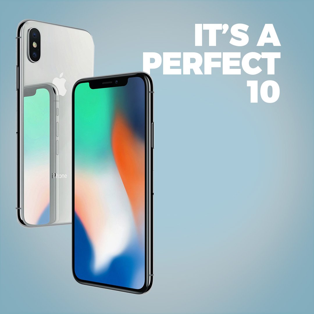 OneDayOnlycoza's tweet photo. RT: Any way you look at it, it's a perfect 10! To enter to WIN an iPhone X simply: 1. sign up: https://t.co/RlLy9TJ3w5  2. Follow us 3. RT. Winner announced 2nd Feb 2018. https://t.co/HvOIbBztbI