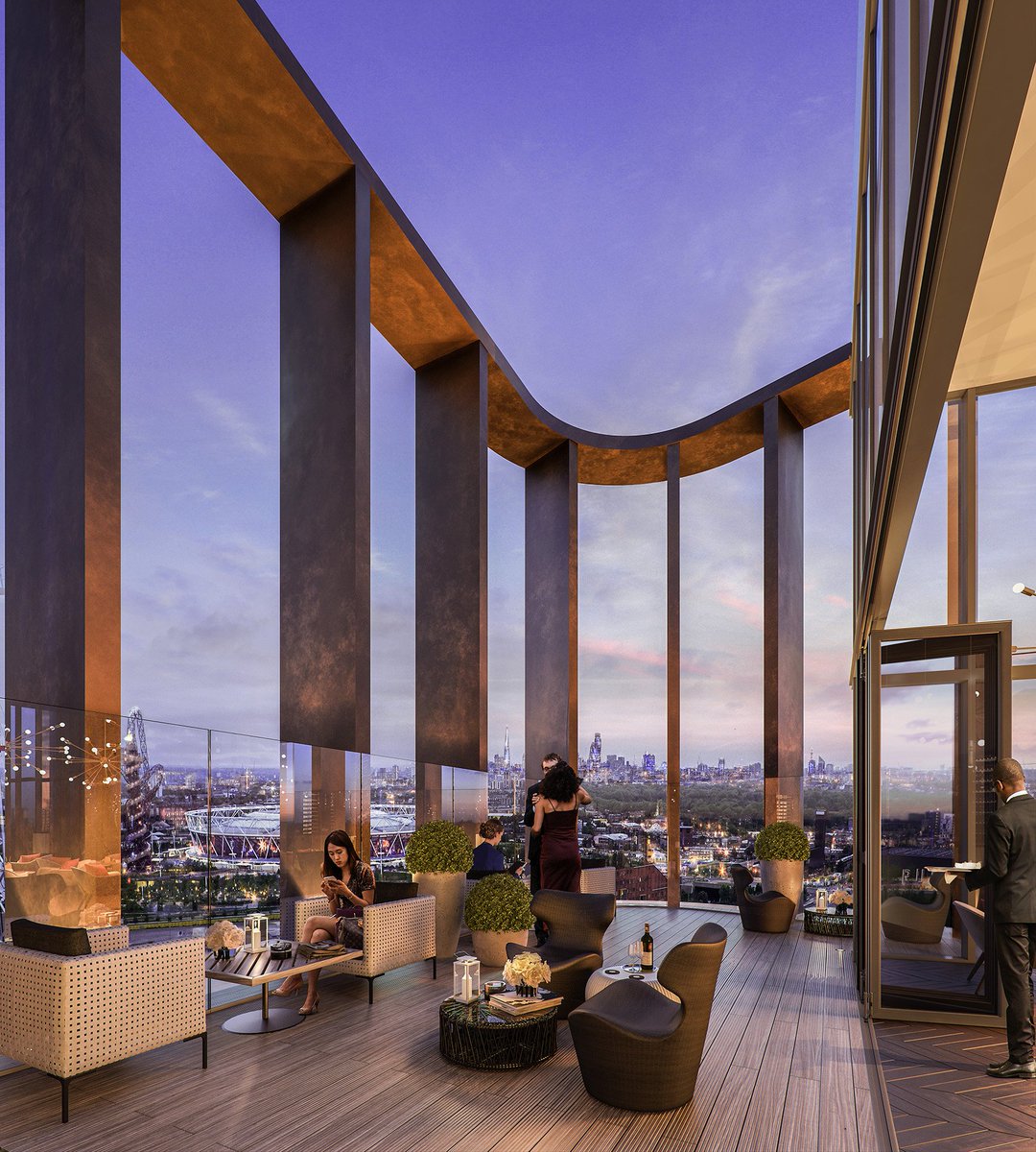 RPBi_news's tweet photo. Stratford will welcome The London Gantry, Curio Collection by Hilton in 2020.  With 285 rooms, an extensive neighbourhood bar and restaurant spaces and an impressive sky bar with views across the Queen Elizabeth Olympic Park and beyond to London’s dramatic skyline. https://t.co/7vcemwqwMK