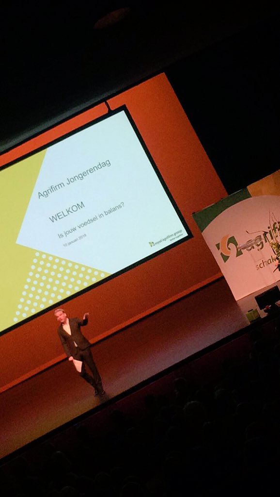 Ingecheckt Agrifirm Jongerendag - Voedsel in balans 🌽 @FroukjeKooter #jongzlto #zlto #agrifirmjd