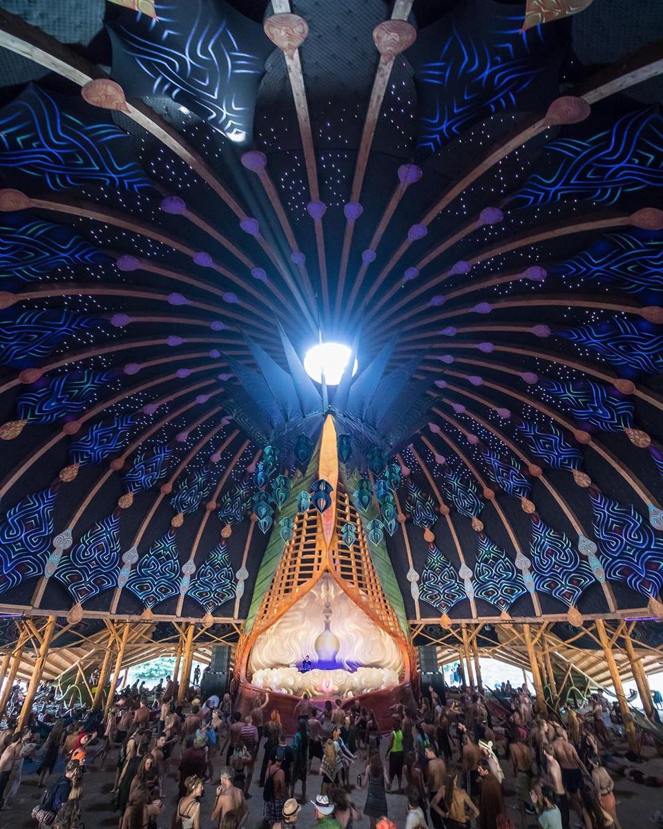 AceVenturaMusic's tweet image. Sacred times at The dome ॐ 
📸 by @PawelWieloch  @OZORA_Festival 
#ozora2017 #schatsi_in_dub