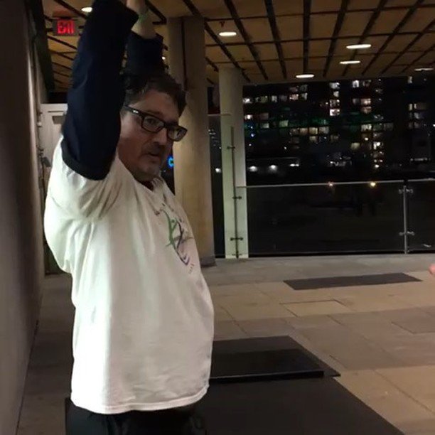 SOBCRegion5's tweet photo. #soteambc2018 a little yoga inspired cool down #clubfit #moonsalutations @sobcvancouver @sobcsociety https://t.co/pqfgsUQQ4j https://t.co/rHZ6lNYzLg