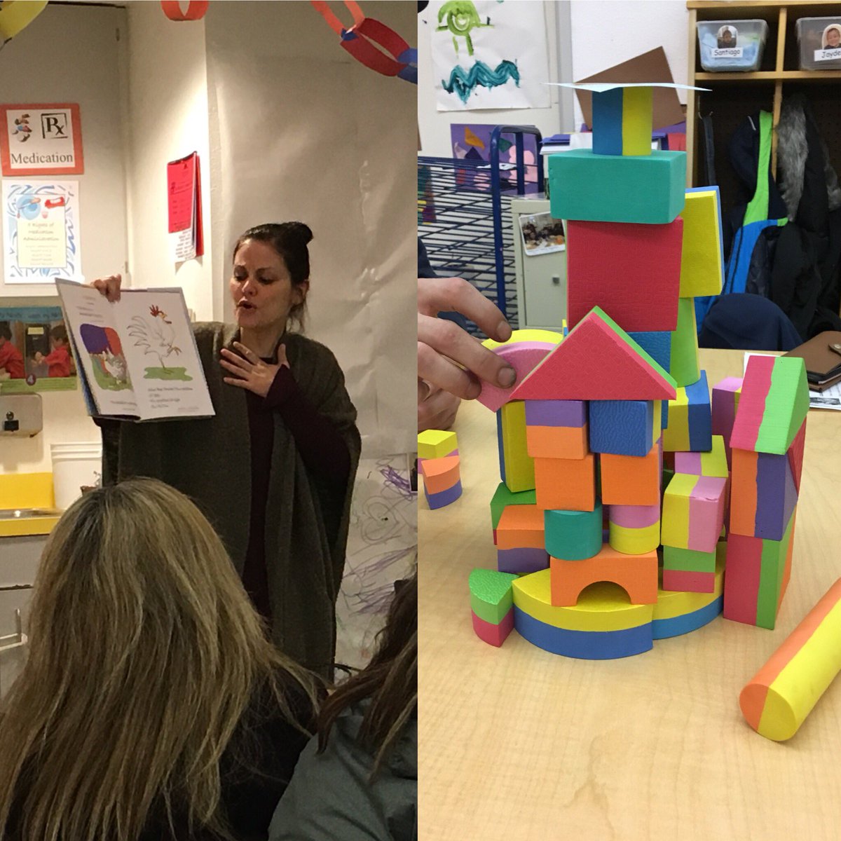 scottresearch's tweet photo. Kicking off #HeadStartOnEngineering 2018 with a family engineering night—storytelling, tower building, and #familylearning. @MtHoodCommunity @Institute4Learn @ginasvarovsky https://t.co/UUhW9QRh7N