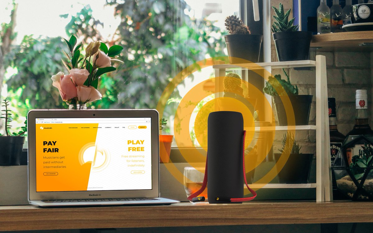 Say Hello to Volareo: a Streaming Speaker That Pays Musicians When You Clap

medium.com/@musicoin/say-…

<a href="/volareolive/">Volareo #LoveMusic</a> <a href="/musicoins/">Musicoin Project</a> <a href="/MyRocki/">ROCKI</a> 
#blockchain #music #streaming #smarthome #smartspeakers #IoT #AI #VoiceTV #musicoin $MUSIC #cryptocurrency #musicians #socent