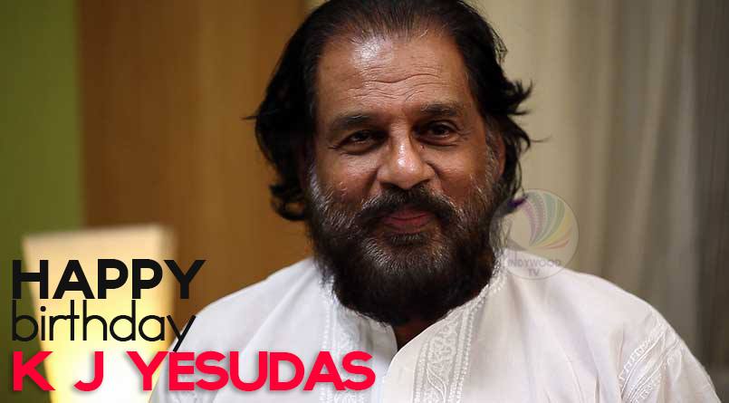  wishing happy birthday to legend of Indian music Dr. K. J. Yesudas FOLLOW: 