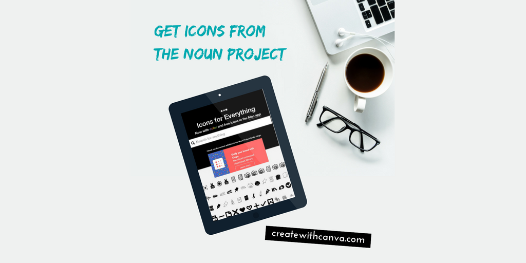 CreateWithCanva's tweet photo. The Noun Project has loads of icons for your Canva designs #canva #socialmedia #digitalmarketing #createwithcanva Check out my favourite resources and tools at https://t.co/B8GI6WfrTg https://t.co/MjZpvdzWaG