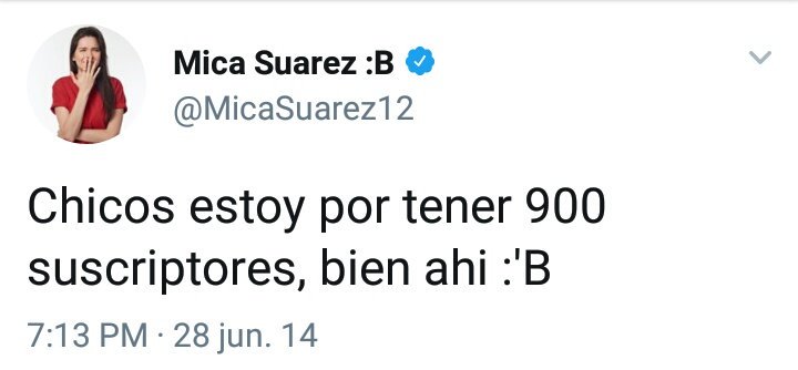 roacosta777's tweet photo. estoy bien. @MicaSuarez12 #MicaSuarez2M https://t.co/T1DLx0j9hA