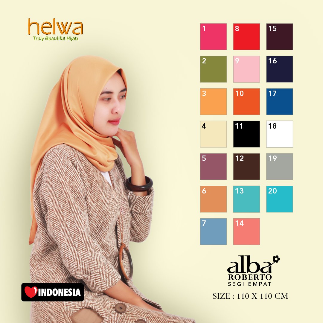 Ansania On Twitter Kerudung Helwa Satin Alba Motif 20141 Bahan
