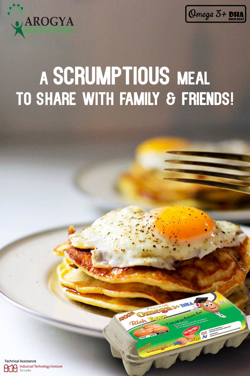 Arogyafarm's tweet photo. Pancakes made with Arogya Eggs make for a scrumptious meal to share with family & friends!
#Pancake #Scrumptiousmeal #ArogyaEggs https://t.co/z3AOxzjI6X