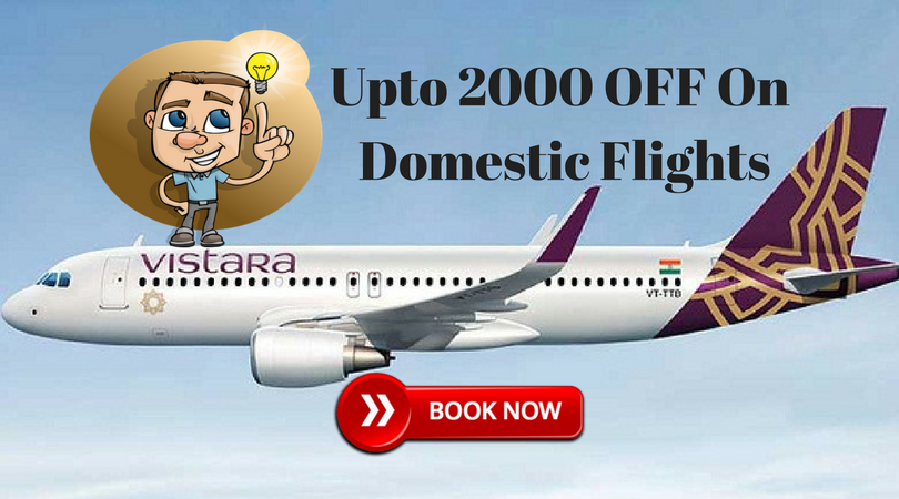 Voucherscodein's tweet photo. Book Vistara Flights Online At #Goomo &amp; Ghoomo
Upto Rs 2000 Off On Domestic Flights #FlightCoupons #Offers
https://t.co/BvsNjzdeCa https://t.co/Jtc9v2tzss