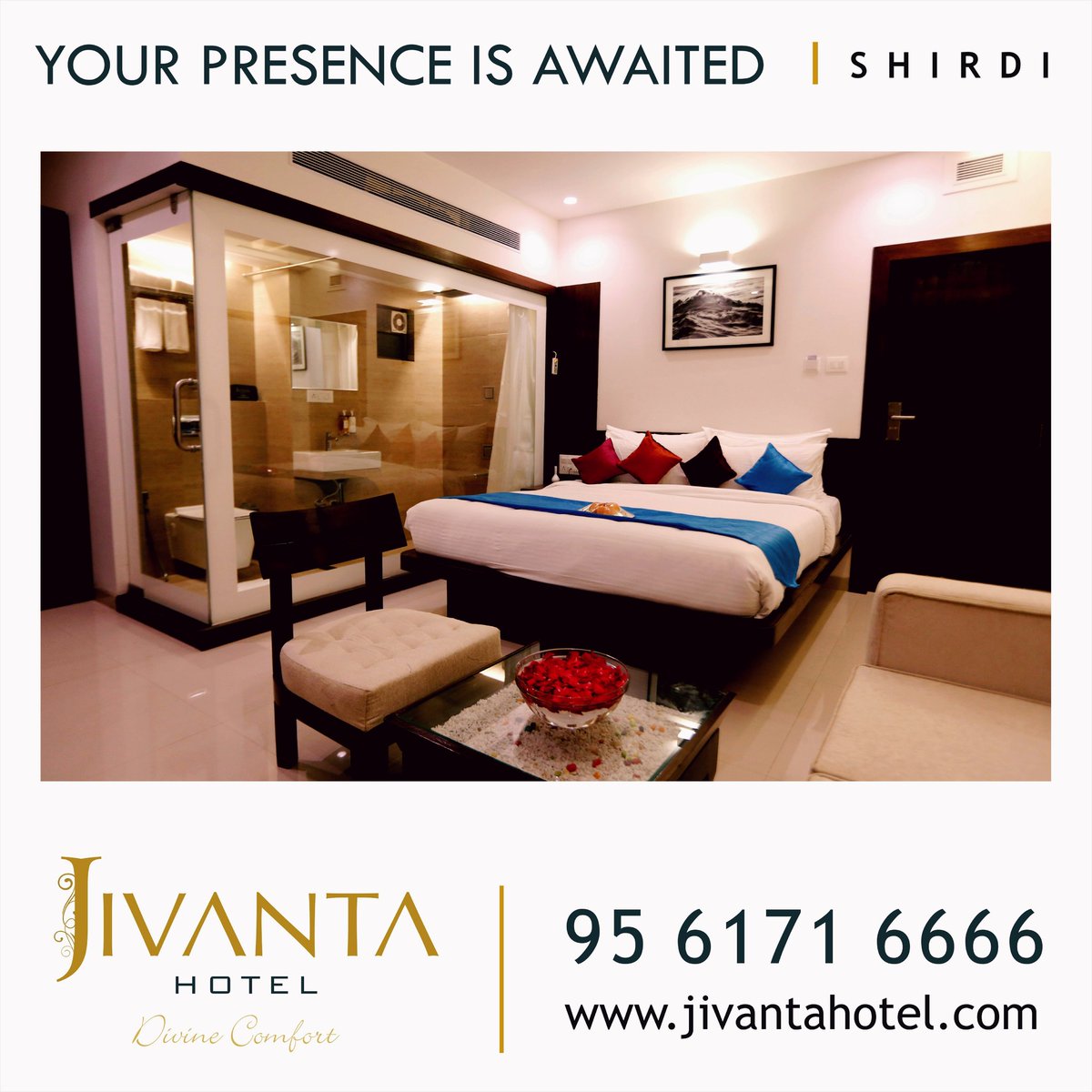 JivantaHotel's tweet photo. Because you are special we pamper you .
95617 16666
https://t.co/KHjSFWyQIo
 #saibabashirdi #jivantahospitality #jivantahotelshirdi #booknow https://t.co/pejixBv9fj