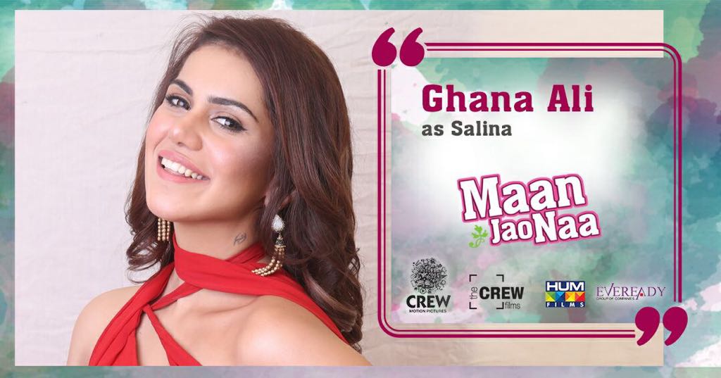 HUMFilms's tweet photo. Revealing the character of the beautiful star Ghana Ali as Salina, Can't wait to see her on Big screen again! πβ¨
@MaanJaoNaa @Ghanaaliofficial
#MJN #MaanJaoNaa #TheCrewFilms #CrewMotionPictures #GhanaAli #Poster #CharacterRelease #KFC #HumFims https://t.co/ZZETeivzEs