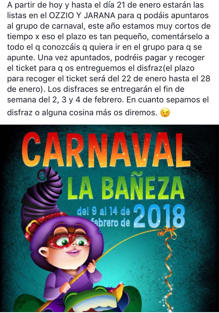 LTMCastrocalbon's tweet photo. Grupo de carnaval LTM https://t.co/EYf3Kmgwri