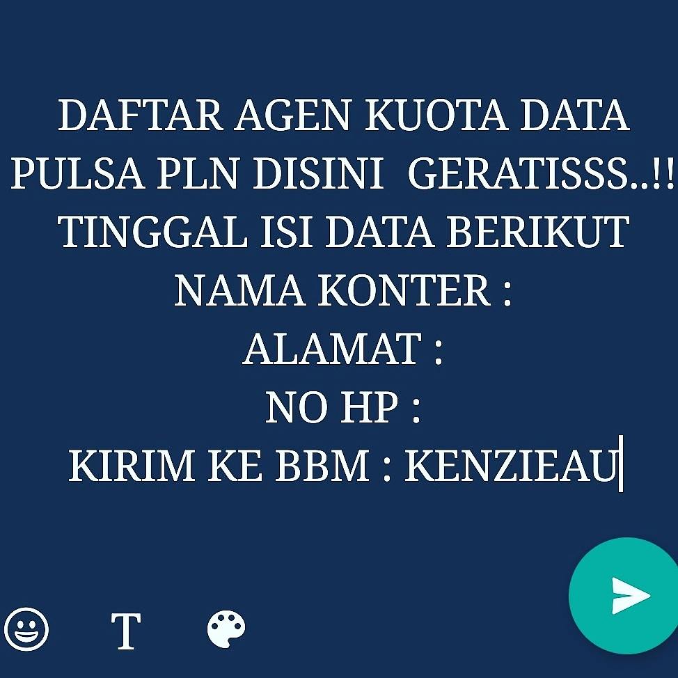 KAutoloader's tweet image. #kuotatri #kuotaaxis #tokenpln #telkomsel #indosat #xl #tri #smartfren #axis #bolt #token #pln #reseller #onlineshop #konterpulsa #kuota3 #internet #inject #murah #kuotamurah #alloperator #agenkuotamurah #agenkuota #kenzieautoloader #three #daftar #gratis #IndonesianIdol