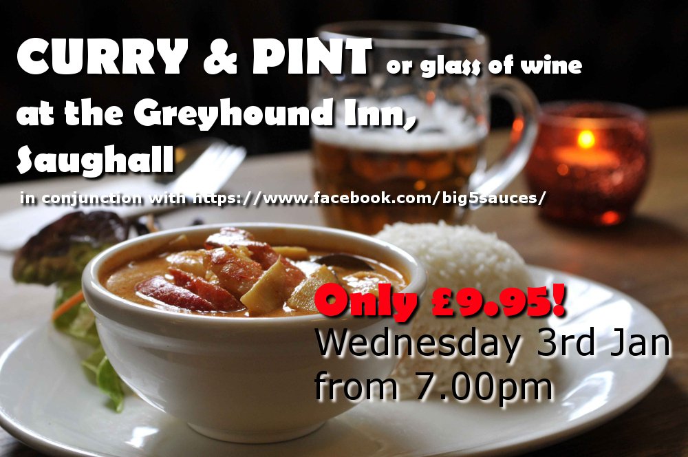 GreyhoundSaug's tweet photo. A Great Way to warm up this evening with a South African Curry at the @GreyhoundSaug in conjunction with https://t.co/7LuWjvRDQd https://t.co/O7cAgxmQ1w