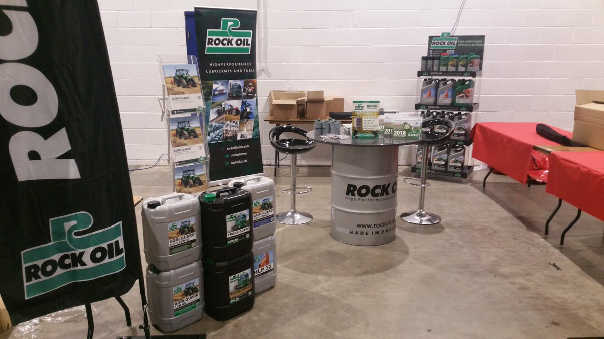 Delighted to be at the <a href="/RiponFarmServ/">Ripon Farm Services</a> show. Come along to this great event and check out our new agri lubricant range #AGRIGUARD