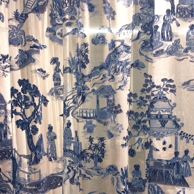mybtextiles1900's tweet photo. Our Chinese Toile was received with great acclaim yesterday at Heimtextil! Hall 4.1, Stand G56. #chinesetoile #standout #scottishmadras #scotchlenogauzeweave #heritagemill #toiledesign #tradtional #weaving #scottishtextiles #twotone #interiordesign #luxuryfabrics #britishpavilion https://t.co/EWLo8WNKsk