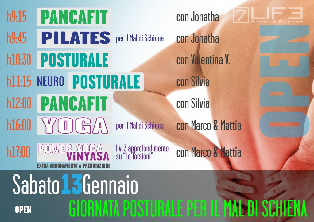 7LifeFitness's tweet photo. Soffri di Mal di Schiena?

Sabato 13 Gennaio partecipa gratuitamente alla Giornata Posturale per il Mal di Schiena:

Registrati GRATIS qui ➡https://t.co/uO5VXfih66 https://t.co/k4Rs8jre5v