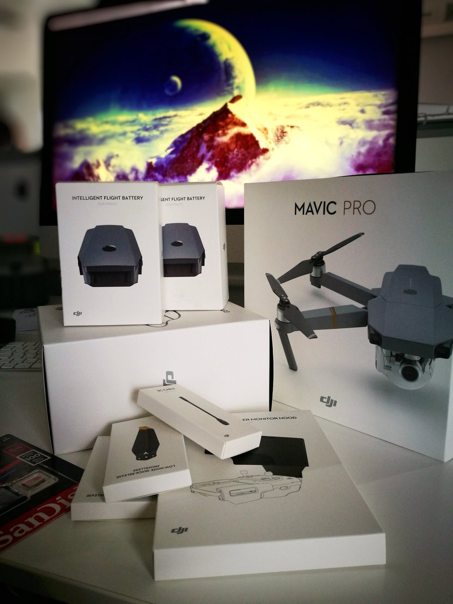 chrisellinas_'s tweet photo. Guess what I just received 😁 #MavicPro #drone #DJI #video #Filmmaking #fly #christosellinas #graphicdesign #art #love #design #happy #me #fun https://t.co/WIXvw2IFiM