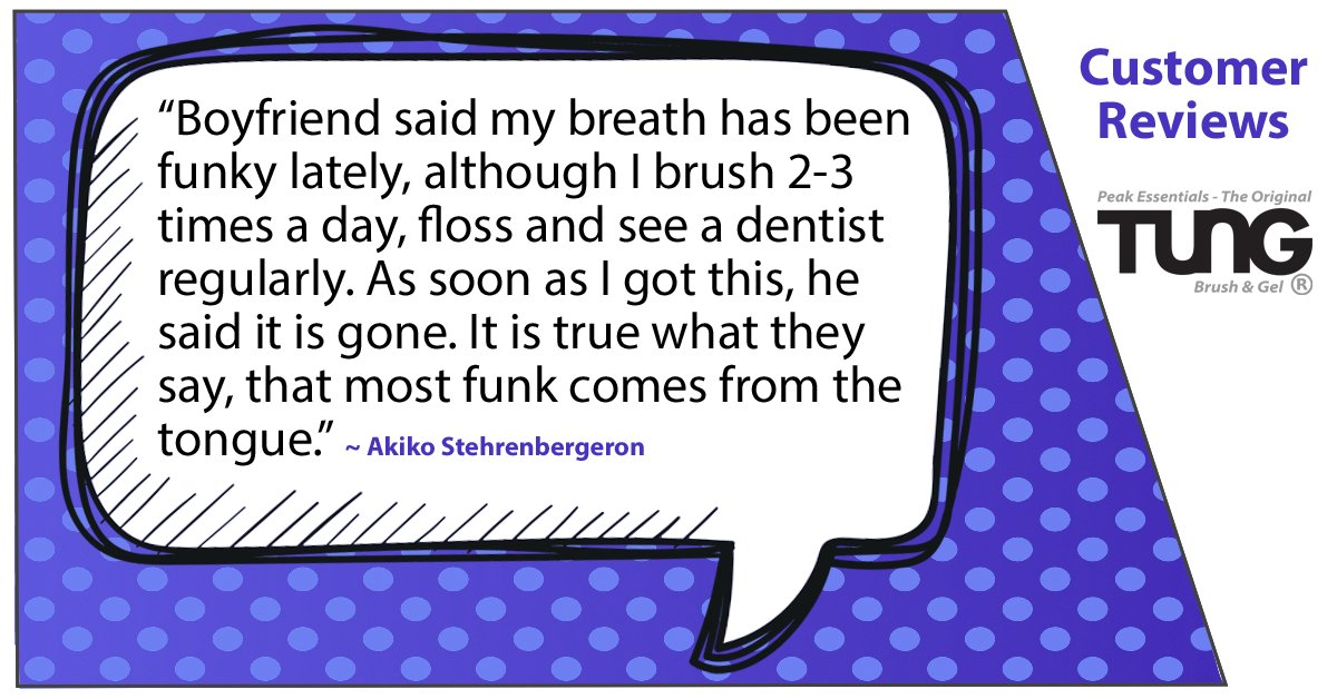 TUNGbrush's tweet photo. Look what our customers are saying about TUNGBrush!
#WednesdayWreview #TUNGBrush #WreviewWednesday #BadBreath #HealthyBreath #CleanBreath #LoseWeight #Diabetes #Inspiration #CoffeeBreath #BreathEasier #AddLife #CutSugar #NoSugar #Yelp #Google https://t.co/xd6ziXtFYs