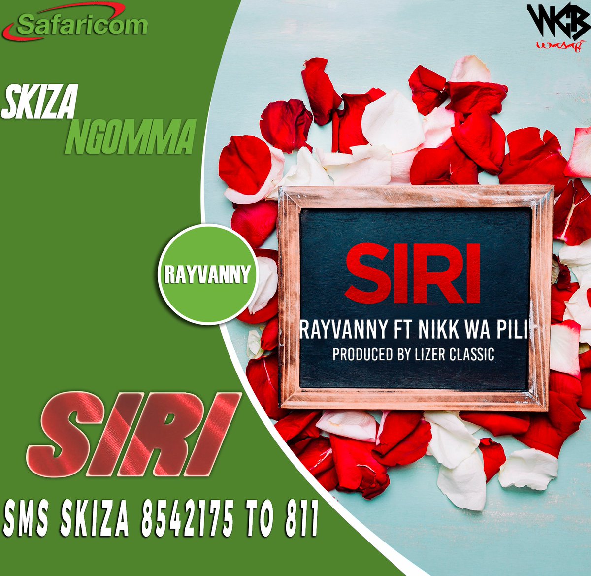 Rayvanny's tweet photo. #Kenya................
Now You Can Entertain my latest song #Siri by Me ft @nikkwapili to all Your Callers on SafariCom
Simply Send SKIZA 8542175 to 811
#Skiza @SafaricomLtd https://t.co/0VuSYbNm89