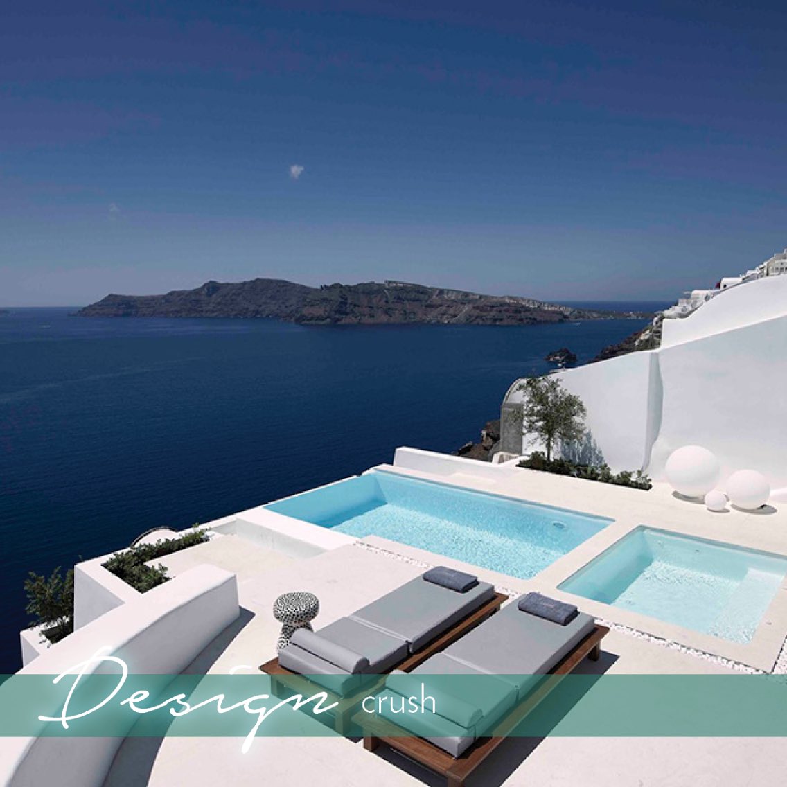 Designs_AV's tweet photo. The Summer Cave House in Santorini is the perfect retreat for our cold and snowy Canadian winters which is why we decided to highlight it in this month’s #DesignCrush, up on the blog now! 
#DesignInspiration #InteriorDesign #Travel #WarmerWeather #Vacation #PackingOurBags https://t.co/gaET6VHVSP