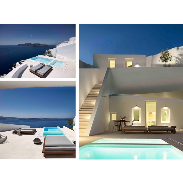 Designs_AV's tweet photo. The Summer Cave House in Santorini is the perfect retreat for our cold and snowy Canadian winters which is why we decided to highlight it in this month’s #DesignCrush, up on the blog now! 
#DesignInspiration #InteriorDesign #Travel #WarmerWeather #Vacation #PackingOurBags https://t.co/gaET6VHVSP