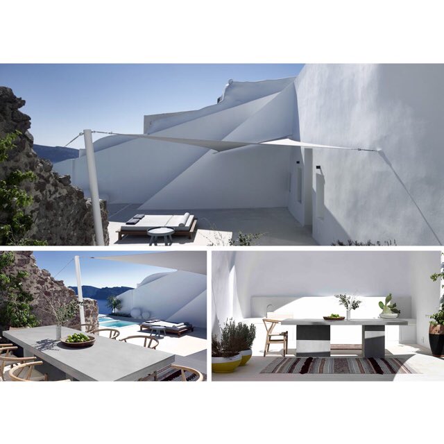 Designs_AV's tweet photo. The Summer Cave House in Santorini is the perfect retreat for our cold and snowy Canadian winters which is why we decided to highlight it in this month’s #DesignCrush, up on the blog now! 
#DesignInspiration #InteriorDesign #Travel #WarmerWeather #Vacation #PackingOurBags https://t.co/gaET6VHVSP