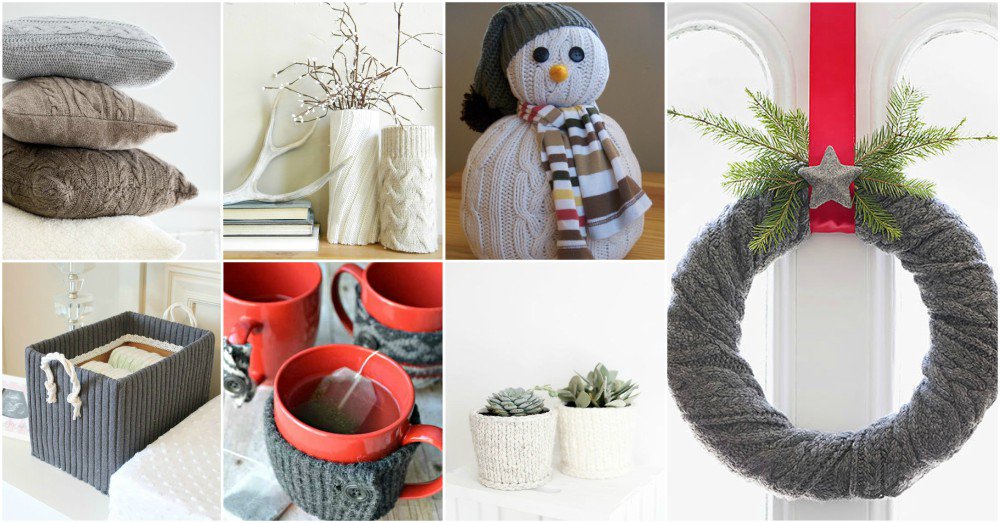 coolhouseshop's tweet photo. DIY Sweater Ideas To Make Cute Winter Decor For Your Home #DIY #homedecor https://t.co/GgwSmY6M6F https://t.co/gv0qpkFUdE