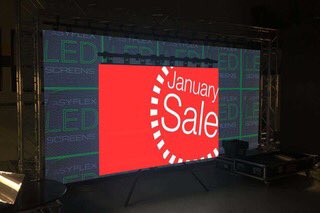 EasyFlexLED's tweet photo. Make 2018 the year you stand out from the crowd! 10% discount onall bookings placed in January #sale #dynamicdisplay #eventprofs #exhibition #theatre #livemusic #FESTinFEST2018 https://t.co/nFS9odjNMQ