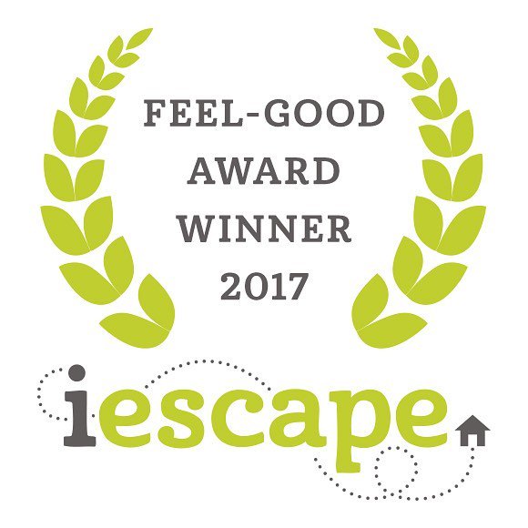 We are still celebrating being awarded the <a href="/iescape/">i-escape</a> Feel Good Hotel award for 'Extra-special decor' Thank you again to everyone who voted for us! 😊

#hotelaward #boutiquehotel #hoteldesign #ineriorinspo