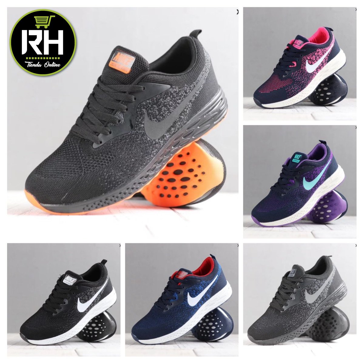 zapatillas nike adidas 2018