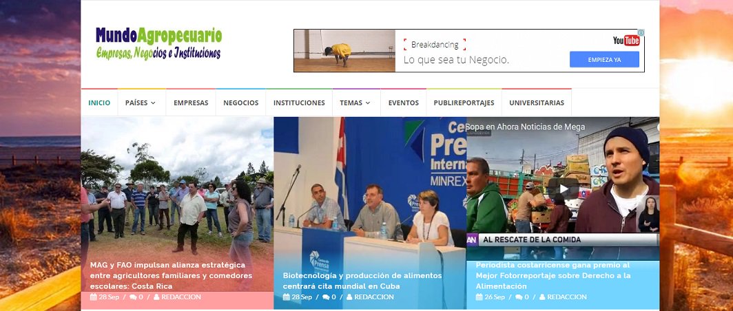 Munagropecuario's tweet photo. ¿Sabían ustedes que Mundo Agropecuario cuenta con una página a dedicación exclusiva para las informaciones de EMPRESAS, NEGOCIOS E INSTITUCIONES, que pueden usar de cartelera para noticias, eventos y lanzamiento de productos? https://t.co/C3S3i3h75v contacto@mundoagropecuario.net https://t.co/xpG24SBhIC