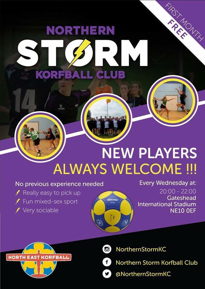 NorthernStormKC's tweet photo. Tonight’s the night!  Come and give our unique sport a go! #NewYearNewSport #NewYearNewYou @ThisGirlCanUK @NewcastleCan @OneYouGateshead @SportNewcastle @bbcnewcastle https://t.co/Gf52JKHmbf