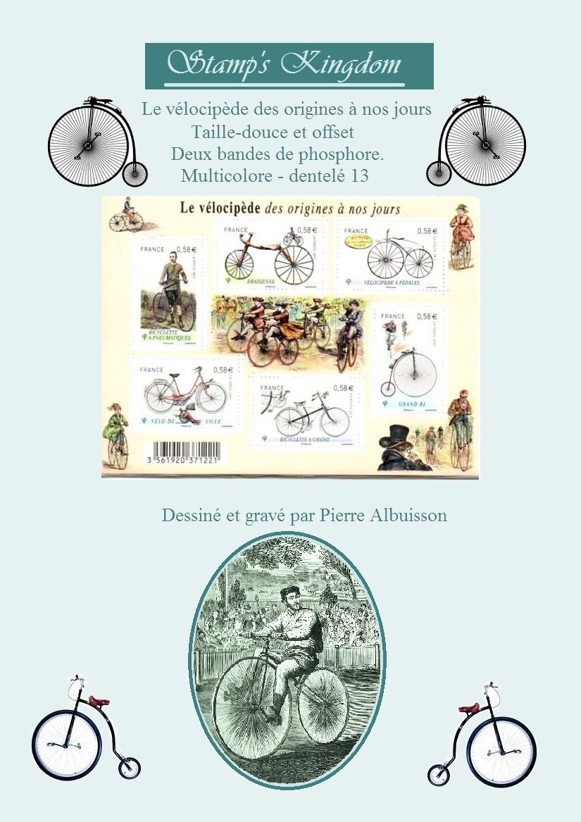barbierjeanf's tweet photo. Bicyclette et vélocipède des origines à nos jours
https://t.co/LmzmvHHJT3
#JFBstamp #timbreposte #pièceunique #madeinFrance #collectiontimbres #blocFrance 2011 #beauxtimbres #histoirevélocipède #philatélie #photographie #décoration #vélo #draisienne https://t.co/JEsbG6VPBe