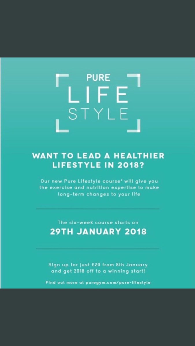 Change your lifestyle in 6 weeks here at Pure Gym Bermondsey

Tips on how to live a healthier lifestyle, nutritional guidance and group training for 6 weeks at only £20.