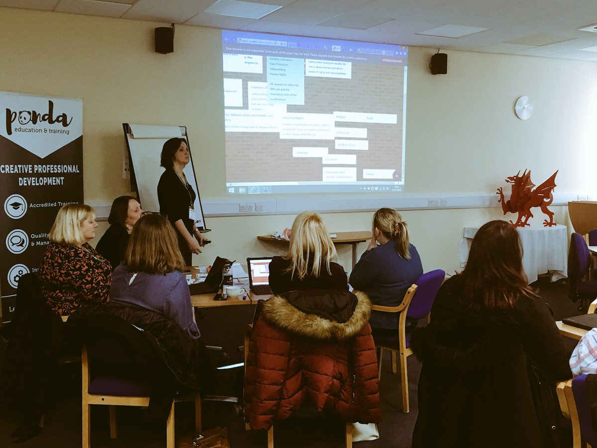 PandaEduLtd's tweet photo. Today’s @NTFWwbl #profdevel discussion of #BritishValues and how they can be naturally found within curriculums & quals https://t.co/ckBJxdAoSB