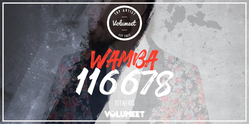 Activate your fan club now on Volumeet @wambaband: don’t you wanna reach your 116678 fans?  ;) bit.ly/2mn06ng
