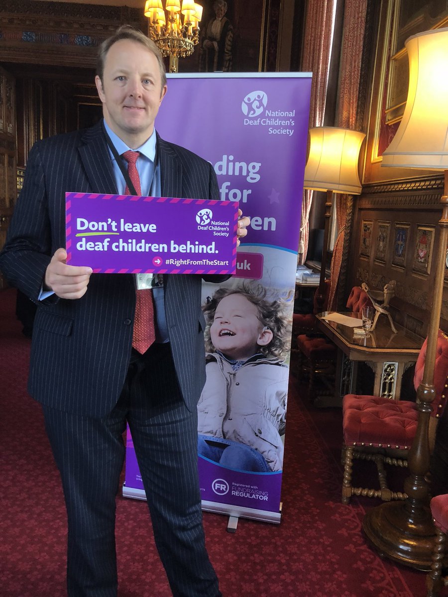 RT <a href="/tobyperkinsmp/">Toby Perkins MP</a>: Pleased to attend <a href="/NDCS_UK/">National Deaf Children's Society</a> briefing on radio aids in Parliament. Providing them in early years crucial to give deaf children best chance in life. Many local authorities not providing them in early years.