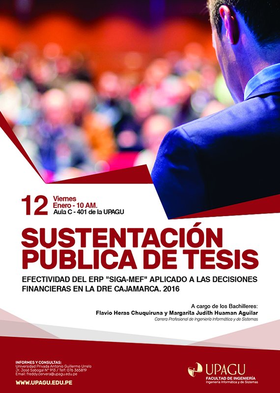 UPAGU's tweet photo. Sustentación Pública de Tesis Ingeniería de Sistemas.
Viernes 12/01 - 10 A.M.
Aula C-401. https://t.co/O1wTWBgnoM