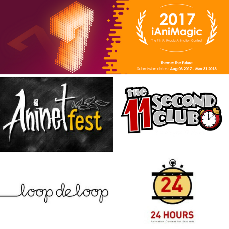 AnimationDesk's tweet photo. 🏅 Build your portfolios while winning some prizes on the side with these 5 free animation contests. 🏆 https://t.co/LJxZqvHEEZ 🏆
#iAniMagic by @KdanMobile and @AnimationDesk
#11SecondClub by @animationmentor
@AninetFest @loopdeloopaloop #24HourAnimationContest https://t.co/IbrNPAUXDZ