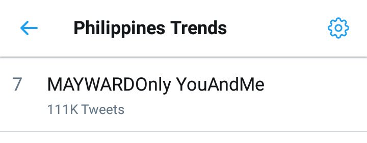 MayWardOfficial's tweet photo. MAYWARDOnly YouAndMe is still trending at SEVENTH spot nationwide!! Maraming salamat po sa inyong lahat!

@maymayentrata07 @Barber_Edward_ https://t.co/aPwhbEmz70