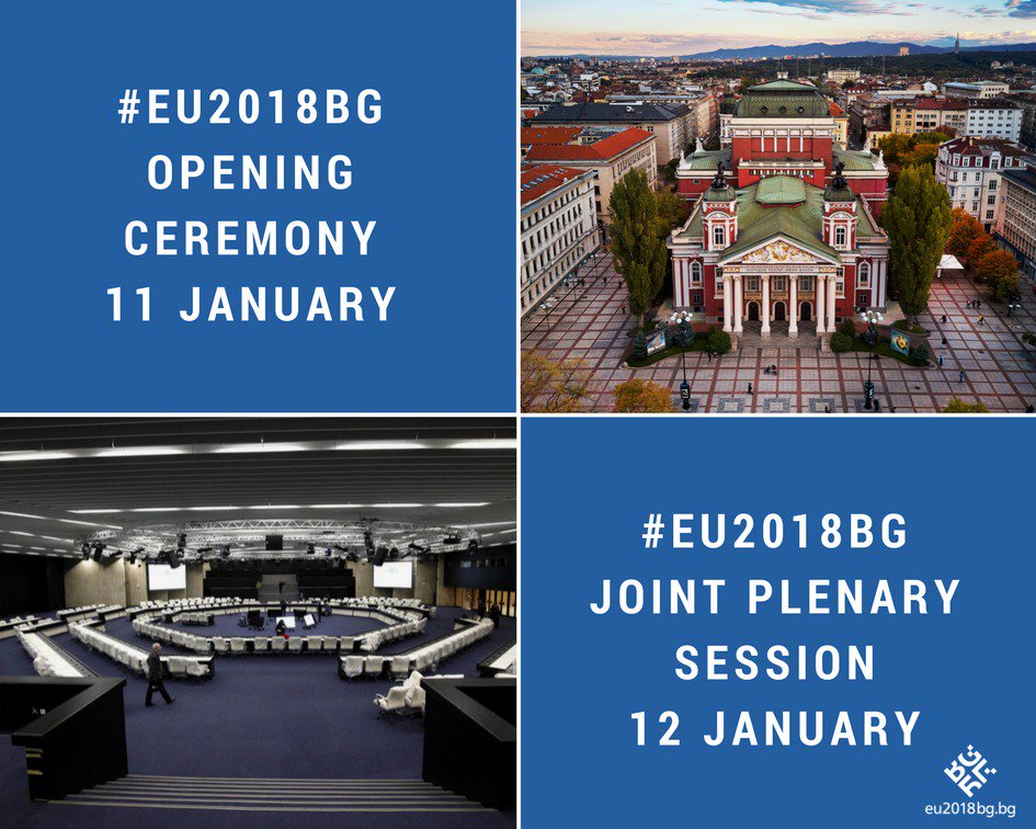 BGPermRepEU's tweet photo. #Sofia is ready to host the first high-level #EU2018BG events. @EP_President Antonio Tajani, @eucopresident Donald Tusk &amp; @JunckerEU arrive for the Opening Ceremony on Thursday. 

For details visit: https://t.co/8YhaM7tlLg 

Stay tuned for extensive coverage! 📝📸📹 https://t.co/usxsJ2meSa