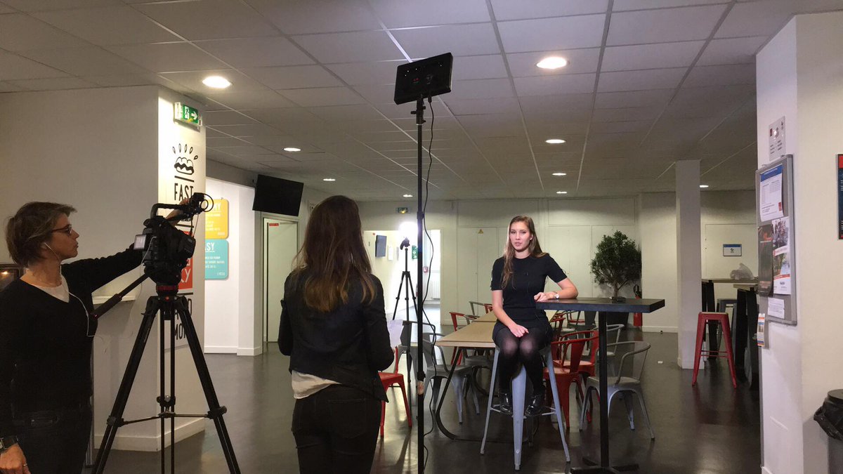Ça tourne ! On vous prépare des petites vidéos sur le parcours de nos étudiants, on a hâte de vous montrer ça ! #concoursatoutplus3
