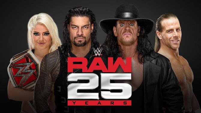 Combatpost1's tweet photo. Big Names Revealed For #RAW25 
https://t.co/vroFx79XaY https://t.co/vDVt7bkI1p
