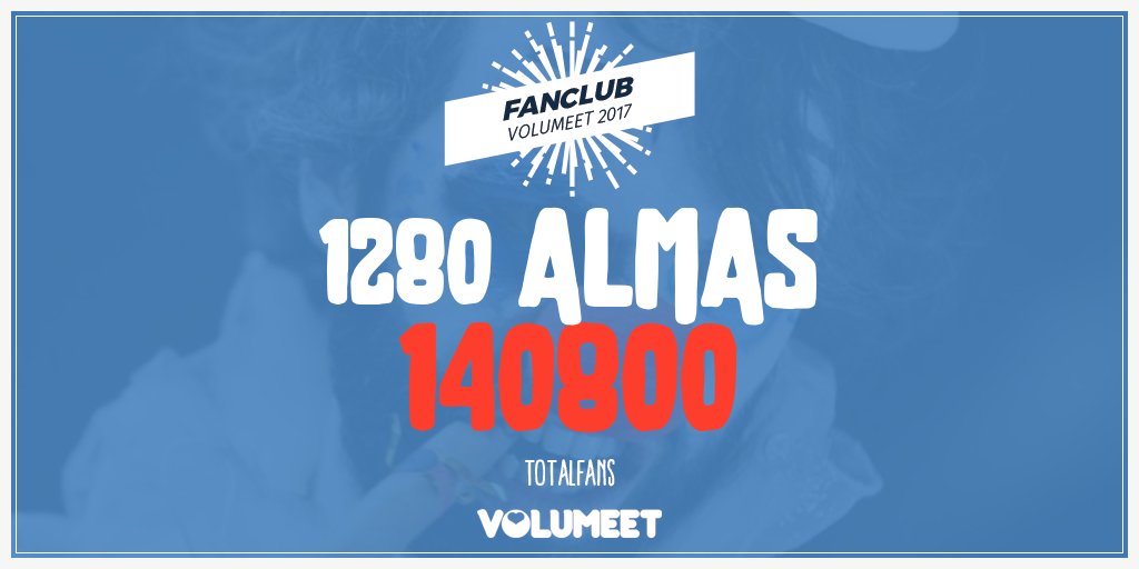 Join the club: start your fan club on Volumeet, <a href="/1280Almas/">1280 Almas</a>! bit.ly/2mp4fHt