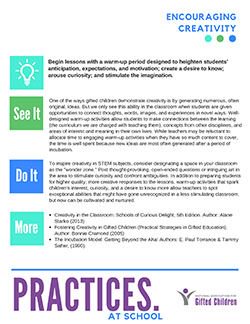 Three NEW resources from <a href="/NAGCGIFTED/">NAGC</a> Focusing on Practices at school, home, and in the community bit.ly/2mguMWF
