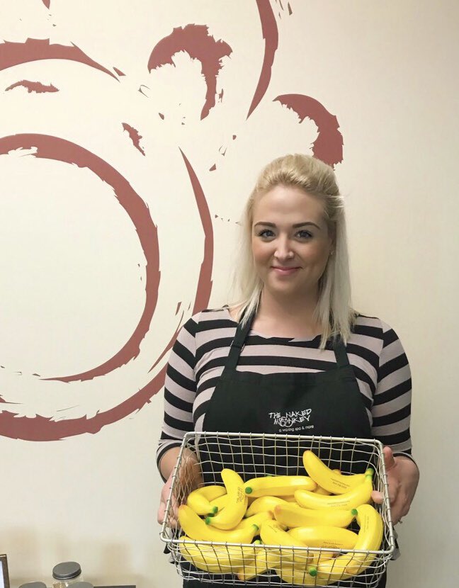 TheNakedMonkey's tweet photo. We are going bananas over here because Sarah has won Monkey of the Month again in Fishers! Her clients love her and so do we, congrats Sarah! 

#waxthatmonkey #monkeyofthemonth https://t.co/R3xE1lltoJ