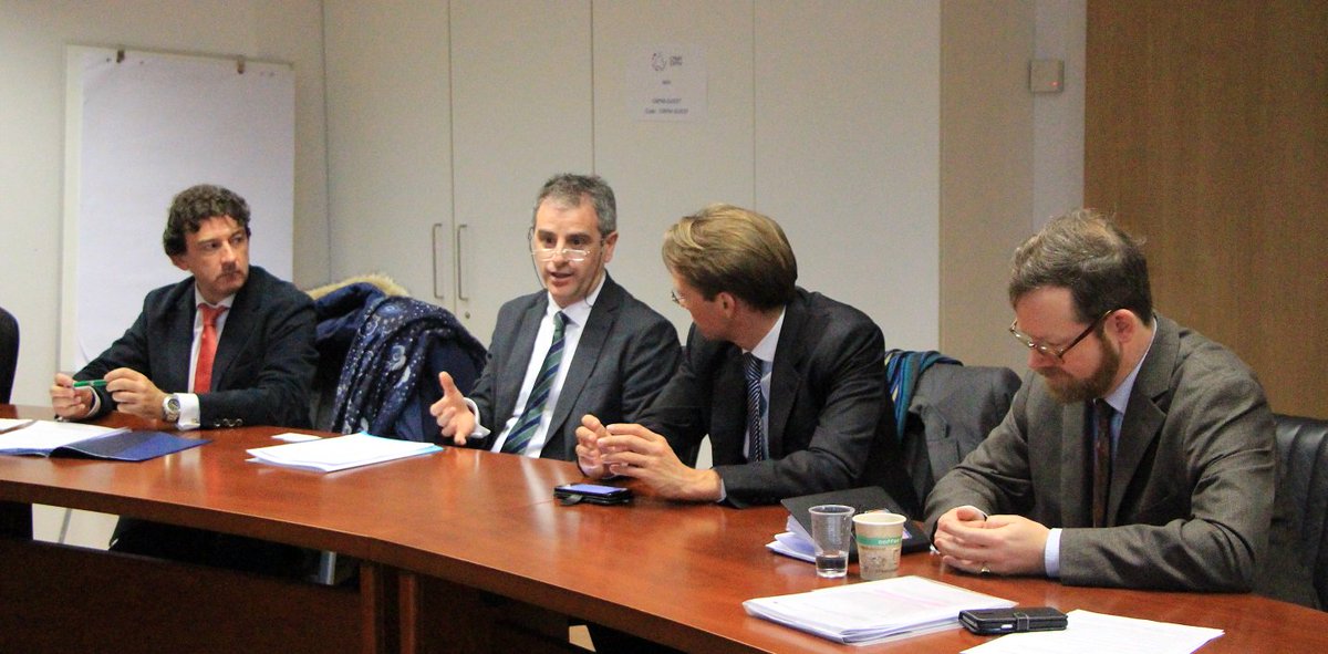 CPMR_Europe's tweet image. Ahead of @Searica_ITG  conference on #OurOcean, @AlexakisGeo, CPMR vice president for #maritime affairs, leads discussions on internal maritime governance -  at Brussels meeting with Andras Inotai, from Cabinet of @KarmenuVella,  @RegionVastraGot 
@InteractEU @AzoresEUoffice